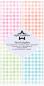 Preview: Paper Favourites - Designpapier "Pastel Gingham " Slim Paper Pack 3x8 Inch - 24 Bogen