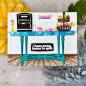 Preview: Picket Fence Studios - Stanzschablone "Espresso Bar Table" Dies 4x6 Inch