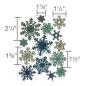 Preview: Sizzix - Stanzschablone "Paper Snowflakes Mini" Thinlits Craft Dies by Tim Holtz