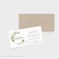 Preview: Einlegekarte blanko 195x100mm