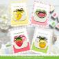 Preview: Lawn Fawn - Stempelset "Tiny Tags Sayings: Fruit" Clear Stamps
