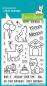 Preview: Lawn Fawn - Stempelset "Yappy Birthday" Clear Stamps