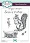 Preview: Creative Expressions - Stempelset A6 "Squirrel Greetings" Clear Stamps