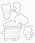 Preview: My Favorite Things - Stanzschablone "Cotton Candy Critters" Die-namics