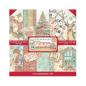 Preview: Stamperia - Designpapier "Christmas Greetings" Paper Pack 8x8 Inch - 10 Bogen