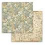 Preview: Stamperia - Designpapier "Christmas Greetings" Paper Pack 8x8 Inch - 10 Bogen