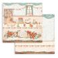 Preview: Stamperia - Designpapier "All Around Christmas" Paper Pack 8x8 Inch - 10 Bogen