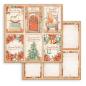 Preview: Stamperia - Designpapier "All Around Christmas" Paper Pack 8x8 Inch - 10 Bogen