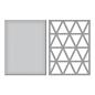 Preview: Spellbinders - Stanzschablone "Pennants Background" Dies