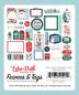 Preview: Echo Park - Stanzteile & Anhänger "Happy Holidays" Frames & Tags 
