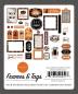 Preview: Carta Bella - Stanzteile & Anhänger "Halloween" Ephemera Frames & Tags