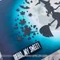 Preview: Picket Fence Studios - Schablone "Flying Witch" Stencil 6x6 Inch