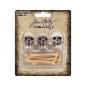 Preview: Tim Holtz - Idea Ology - Resin Totenköpfe "Skulls + Bones"