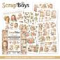 Preview: ScrapBoys - Stanzteile "Rosalia" Pop Up Paper Pack 6x6 Inch - 24 Bogen