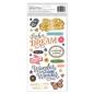 Preview: American Crafts - Aufkleber "Moonlight Magic Phrases" Sticker