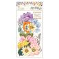 Preview: American Crafts - Stanzteile "Moonlight Magic Florals Gold Foil" Ephemera