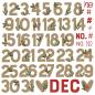 Preview: Simple Stories - Aufkleber "Numbers" Chipboard Sticker 
