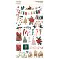 Preview: Simple Stories - Aufkleber "Boho Christmas" Chipboard Sticker 