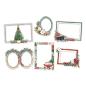 Preview: Simple Stories - Chipboard Frames "Vintage 'Tis The Season" 