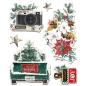 Preview: Simple Stories - Aufkleber "Vintage 'Tis The Season" Chipboard Sticker 