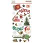 Preview: Simple Stories - Aufkleber "Simple Vintage Dear Santa" Chipboard Sticker 