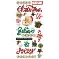 Preview: Simple Stories - Aufkleber "Simple Vintage Dear Santa" Foam Sticker