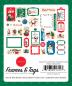 Preview: Carta Bella - Stanzteile & Anhänger "Season's Greetings" Ephemera Frames & Tags