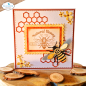 Preview: Elizabeth Craft Designs - Stanzschalone "Honeybee" Dies