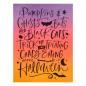 Preview: Spellbinders - Buchdrucktechnik "Pumpkins & Ghosts Background" Press Plate