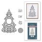 Preview: Spellbinders - Press Plate & Dies "Holly Tree"
