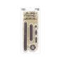 Preview: Tim Holtz - Idea Ology - Metalletiketten "Word Plaques + Tags"