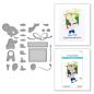 Preview: Spellbinders - Stanzschablone "Dancin' & Giftin' Mouse" Dies