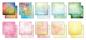 Preview: Craft Consortium - Designpapier "Grunge Light Tones" Paper Pad 8x8 Inch - 30 Bogen