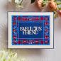 Preview: Creative Expressions - Stanzschablone "Art Deco Fabulous Friend" Craft Dies Mini Design by Sue Wilson