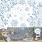 Preview: Studio Light - Pergamentpapier "White & Blue" Vellum 8x8 Inch ( 20,3x20,3 cm ) - 6 Bogen