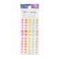Preview: American Crafts - Enamel Dots "Iridescent Glitter" 60 Stk.