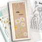 Preview: Polkadoodles - Stempelset "Mixed Flowers Wild Sunshine" Clear Stamps