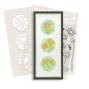 Preview: Polkadoodles - Schablone "Switchables Circles Triptych" Stencil  