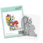 Preview: Polkadoodles - Stempel "Quirky Flower 5" Clear Stamp