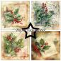Preview: Paper Favourites - Designpapier "Vintage Holly" Paper Pack 6x6 Inch - 24 Bogen