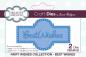 Preview: Creative Expressions - Stanzschablone "Best Wishes" Craft Dies Design by Jamie Rodgers