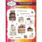 Preview: Creative Expressions - Stempelset "It's Cake O'Clock" Clear Stamps 6x8 Inch Design by Jane's Doodles