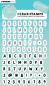 Preview: Studio Light - Stempelset "Alphabet & Numbers" Clear Stamps
