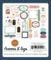 Preview: Carta Bella - Stanzteile & Anhänger "At Home" Ephemera Frames & Tags