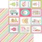 Preview: Doodlebug Design - Designpapier "Gingerbread Kisses" Paper Pack 12x12 Inch - 12 Bogen