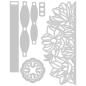 Preview: Sizzix Thinlits Craft Die-Set - Floral Wrap / Blüten Seiten
