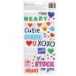Preview: American Crafts - Aufkleber "Cutie Pie" Puffy Sticker