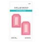 Preview: Spellbinders - Stanzschablone "Dotted Tags" Dies