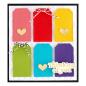 Preview: Spellbinders - Stanzschablone "Dotted Tags" Dies