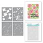 Preview: Spellbinders - Schablone "Blossoming Flowers" Layered Stencil